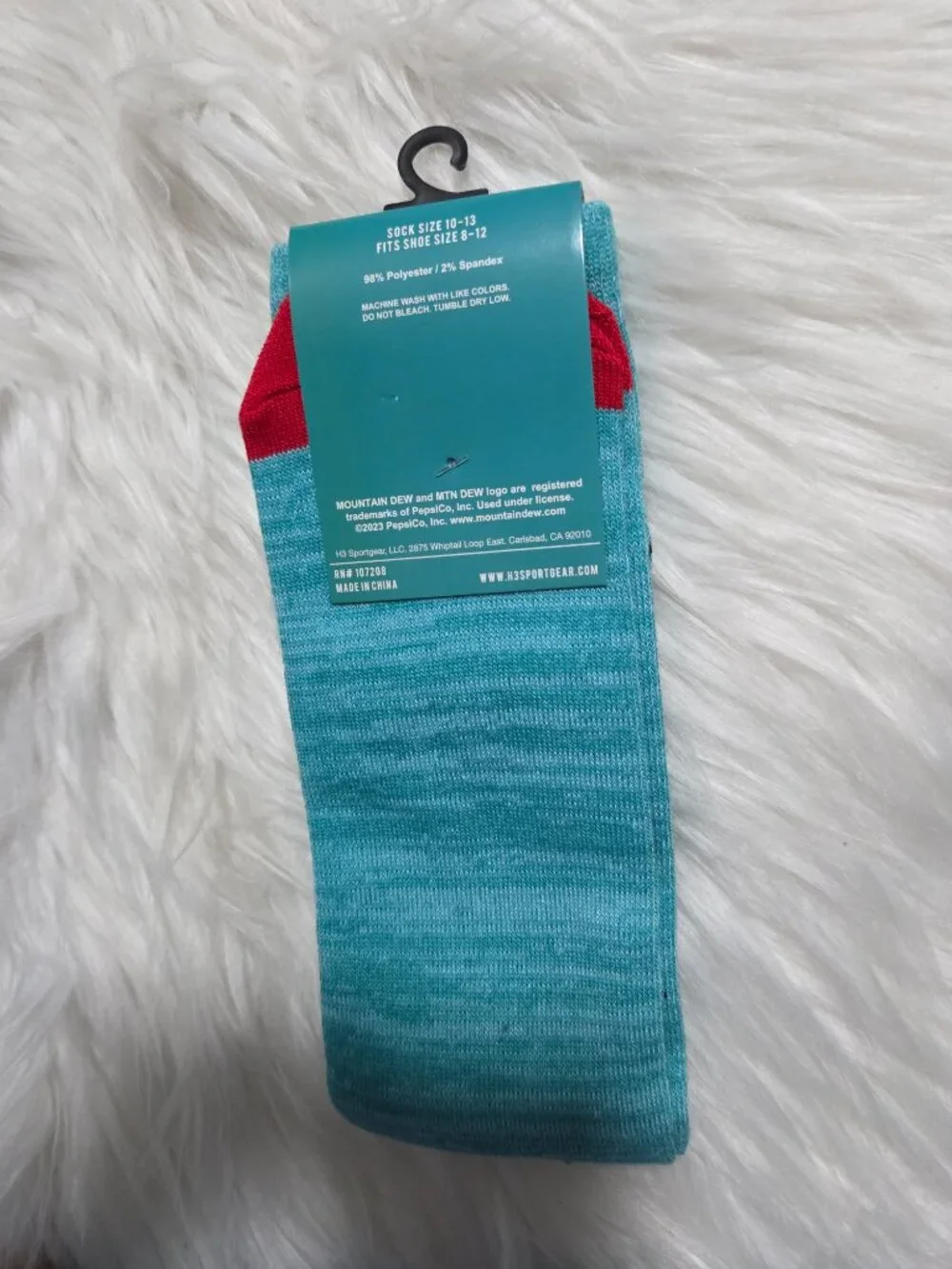 Mountain Dew Baja Blast Crew Socks